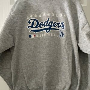 L.A. Dodgers Sweatshirt Medium.  Never worn.  Made in Mexico.